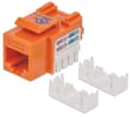 Miniatyrbild 1 av 5: Intellinet - Keystone Jack - RJ-45 - orange (210775)