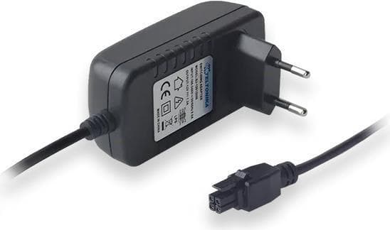 Teltonika - strømforsyning - AC 100-240 V - 18 Watt - Europa - til Teltonika RUT360, RUTX08, RUTX09, RUTX10, RUTX11, RUTXR1 Sort