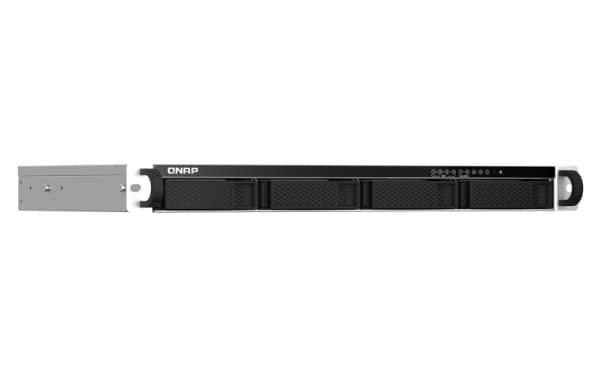 QNAP TS-464eU - NAS-palvelin - 4 lokeroa - rackversio - SATA 6Gb/s - RAID 0, 5, 6, 10, JBOD - RAM 8 GB - iSCSI-tuki - 1U