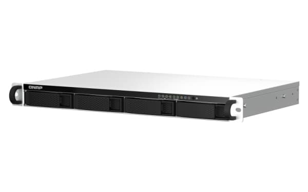 QNAP TS-464eU - NAS-palvelin - 4 lokeroa - rackversio - SATA 6Gb/s - RAID 0, 5, 6, 10, JBOD - RAM 8 GB - iSCSI-tuki - 1U