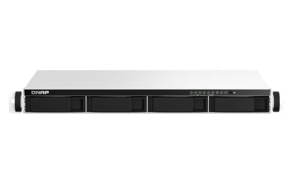 QNAP TS-464eU - NAS-palvelin - 4 lokeroa - rackversio - SATA 6Gb/s - RAID 0, 5, 6, 10, JBOD - RAM 8 GB - iSCSI-tuki - 1U