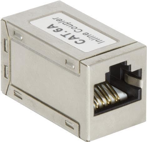 LogiLink Inline - Netværkskobler - RJ-45 (F) til RJ-45 (F) - STP - CAT 6a