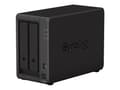 Pikkukuva 1 / 5: Synology Disk Station DS723+ - NAS-palvelin - 2 paikkaa - RAID 0, 1, JBOD - RAM 2 Gt - Gigabit Ethernet - iSCSI-tuki