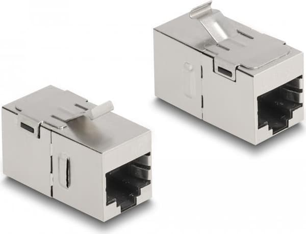Delock Keystone Module RJ45 -liitin RJ45-liittimeen Cat.6A (87161)