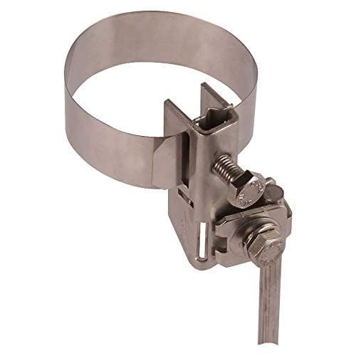 DEHN BRS 27.89 AK1X10 2X6.8 V2A - rørklemme - rustfrit stål - rustfrit stål (540103)