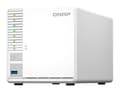 Miniatyrbild 1 av 5: QNAP TS-364 - NAS-server - 3 fack - SATA 6Gb/s - RAID 5 - RAM 8 GB - 2.5 Gigabit Ethernet - iSCSI support