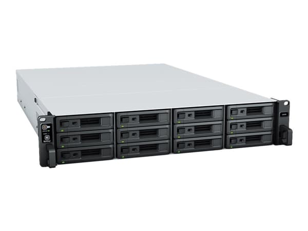 Synology SA6400 - NAS-server - 12 fack - kan monteras i rack - RAID RAID 0, 1, 5, 6, 10, JBOD, RAID F1 - RAM 32 GB - Gigabit Ethernet / 10 Gigabit Et