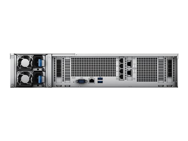Synology SA6400 - NAS-server - 12 fack - kan monteras i rack - RAID RAID 0, 1, 5, 6, 10, JBOD, RAID F1 - RAM 32 GB - Gigabit Ethernet / 10 Gigabit Et