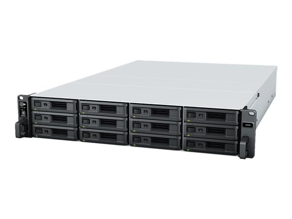 Synology SA6400 - NAS-server - 12 fack - kan monteras i rack - RAID RAID 0, 1, 5, 6, 10, JBOD, RAID F1 - RAM 32 GB - Gigabit Ethernet / 10 Gigabit Et