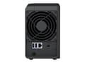 Miniatyrbild 4 av 5: Synology Disk Station DS223 - NAS-server - 2 fack - SATA 6Gb/s - RAID RAID 0, 1, JBOD - RAM 2 GB - Gigabit Ethernet - iSCSI support