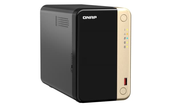 QNAP TS-264 - NAS-server - 2 fack - 16 TB - SATA 6Gb/s - HDD 8 TB x 2 - RAID RAID 0, 1, JBOD - RAM 8 GB - 2.5 Gigabit Ethernet - iSCSI support