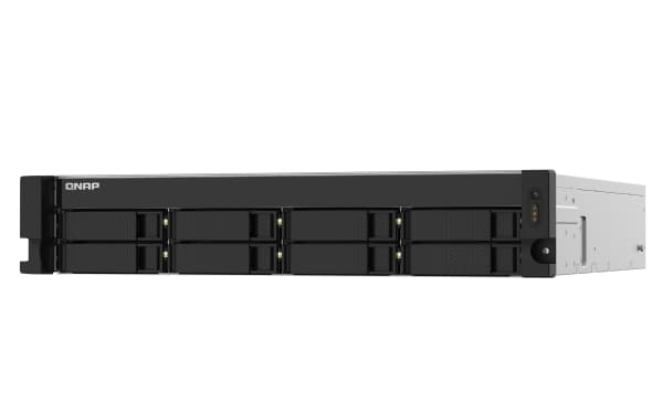 QNAP TS-832PXU-RP - NAS-server - 8 brønner - 64 TB - kan monteres i rack - SATA 6Gb/s - HDD 8 TB x 8 - RAID 0, 1, 5, 6, 10, 50, JBOD, 60 - RAM 4 GB -