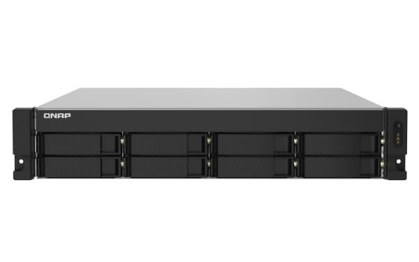 QNAP TS-832PXU-RP - NAS-server - 8 brønner - 64 TB - kan monteres i rack - SATA 6Gb/s - HDD 8 TB x 8 - RAID 0, 1, 5, 6, 10, 50, JBOD, 60 - RAM 4 GB -