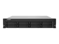 Miniatyrbilde 1 av 5: QNAP TS-832PXU-RP - NAS-server - 8 brønner - 64 TB - kan monteres i rack - SATA 6Gb/s - HDD 8 TB x 8 - RAID 0, 1, 5, 6, 10, 50, JBOD, 60 - RAM 4 GB -