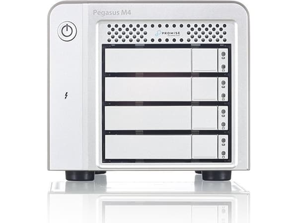 Promise Technology Pegasus M4, 8 TB, SSD, SATA, 2.5", Tower, Vit