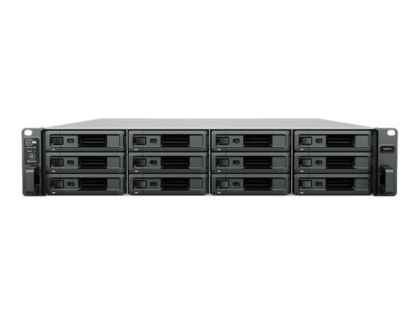 Synology SA3410 - NAS-server - 12 fack - kan monteras i rack - SATA 6Gb/s / SAS - RAID RAID 0, 1, 5, 6, 10, JBOD, RAID F1 - RAM 16 GB - Gigabit Ether