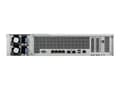 Miniatyrbild 5 av 5: Synology SA3410 - NAS-server - 12 fack - kan monteras i rack - SATA 6Gb/s / SAS - RAID RAID 0, 1, 5, 6, 10, JBOD, RAID F1 - RAM 16 GB - Gigabit Ether