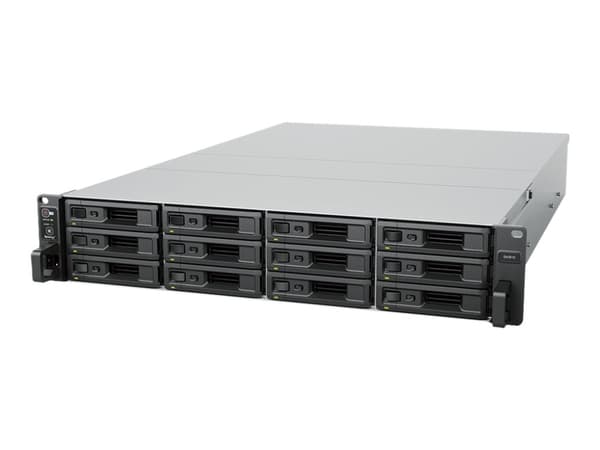 Synology SA3610 - NAS-palvelin - 12 lokeroa - rackversio - SATA 6Gb/s - RAID 0, 5, 6, JBOD - RAM 16 GB - iSCSI-tuki