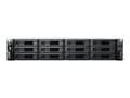 Miniatyrbild 3 av 5: Synology RackStation RS2423+ - NAS-server - 12 fack - kan monteras i rack - SATA 6Gb/s - RAID RAID 0, 1, 5, 6, 10, JBOD - RAM 8 GB - Gigabit Ethernet