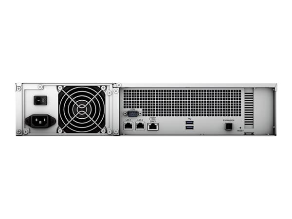 Synology RackStation RS2423+ - NAS-server - 12 fack - kan monteras i rack - SATA 6Gb/s - RAID RAID 0, 1, 5, 6, 10, JBOD - RAM 8 GB - Gigabit Ethernet
