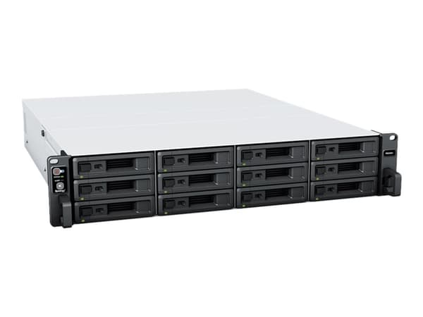 Synology RackStation RS2423+ - NAS-server - 12 fack - kan monteras i rack - SATA 6Gb/s - RAID RAID 0, 1, 5, 6, 10, JBOD - RAM 8 GB - Gigabit Ethernet