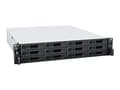 Miniatyrbild 2 av 5: Synology RackStation RS2423+ - NAS-server - 12 fack - kan monteras i rack - SATA 6Gb/s - RAID RAID 0, 1, 5, 6, 10, JBOD - RAM 8 GB - Gigabit Ethernet