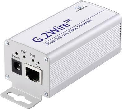Renkforce RF-5230760 2-johtiminen verkkolaajennus Kantama (max.): 500 m 1 kpl 2000 MBit/s PoE-toiminnolla (RF-5230760)