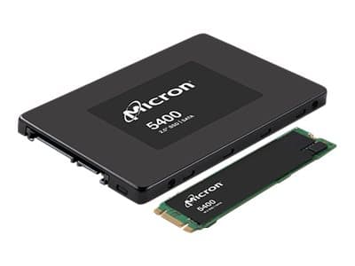 Micron 5400 MAX - SSD - Mixed Use - krypterat - 480 GB - hot-swap - 2.5" - SATA 6Gb/s - 256 bitars AES - TCG Enterprise SSC, Self-Encrypting Drive (S