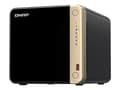 Miniatyrbild 1 av 5: QNAP TS-464 - NAS-server - 4 fack - 32 TB - SATA 6Gb/s - HDD 8 TB x 4 - RAID 0, 1, 5, 6, 10, JBOD - RAM 8 GB - 2.5 Gigabit Ethernet - iSCSI support