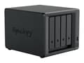 Miniatyrbilde 3 av 5: Synology Disk Station DS423+ - NAS-server - 4 brønner - SATA 6Gb/s - RAID RAID 0, 1, 5, 6, 10, JBOD - RAM 2 GB - Gigabit Ethernet - iSCSI støtte