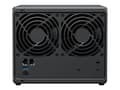 Miniatyrbilde 5 av 5: Synology Disk Station DS423+ - NAS-server - 4 brønner - SATA 6Gb/s - RAID RAID 0, 1, 5, 6, 10, JBOD - RAM 2 GB - Gigabit Ethernet - iSCSI støtte