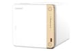Miniatyrbild 4 av 5: QNAP TS-462 - NAS-server - 4 fack - SATA 6Gb/s - RAID RAID 0, 1, 5, 6, 10, JBOD - RAM 4 GB - 2.5 Gigabit Ethernet - iSCSI support