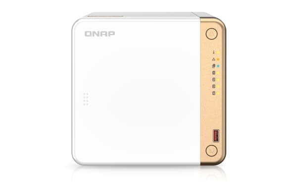 QNAP TS-462 - NAS-server - 4 fack - SATA 6Gb/s - RAID RAID 0, 1, 5, 6, 10, JBOD - RAM 4 GB - 2.5 Gigabit Ethernet - iSCSI support