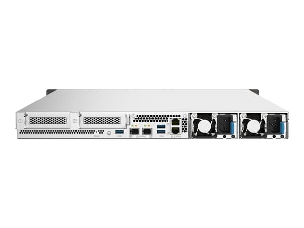 QNAP TS-h1090FU - NAS-server - 10 fack - kan monteras i rack - SATA 6Gb/s / PCIe (NVMe) / U.2 - RAID RAID 0, 1, 5, 6, 10, 50, JBOD, 60 - RAM 128 GB -