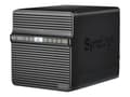 Miniatyrbild 1 av 5: Synology Disk Station DS423 - NAS-server - 4 fack - SATA 6Gb/s - RAID RAID 0, 1, 5, 6, 10, JBOD - RAM 2 GB - Gigabit Ethernet - iSCSI support
