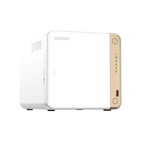 Lagringsserver (NAS) - QNAP - TS-462-2G - multimedia dual-core Intel 2.5GbE - 2x M.2 2280 PCIe