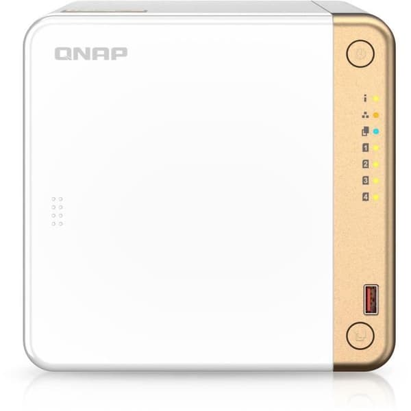 Lagringsserver (NAS) - QNAP - TS-462-2G - multimedia dual-core Intel 2.5GbE - 2x M.2 2280 PCIe