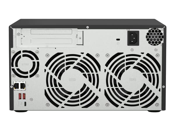 QNAP TS-873A, NAS, Tower, AMD Ryzen, V1500B, 64 TB, Antrasitt