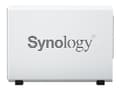 Miniatyrbild 5 av 5: Synology Disk Station DS223J - NAS-server - SATA 6Gb/s - RAID RAID 0, 1, JBOD - RAM 1 GB - Gigabit Ethernet - iSCSI support