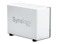 Miniatyrbild 2 av 5: Synology Disk Station DS223J - NAS-server - SATA 6Gb/s - RAID RAID 0, 1, JBOD - RAM 1 GB - Gigabit Ethernet - iSCSI support