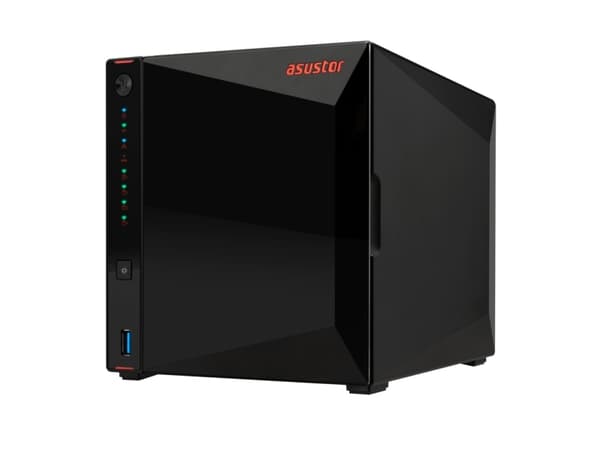 Asustor AS5404T, NAS, Intel® Celeron®, N5105, Sortera