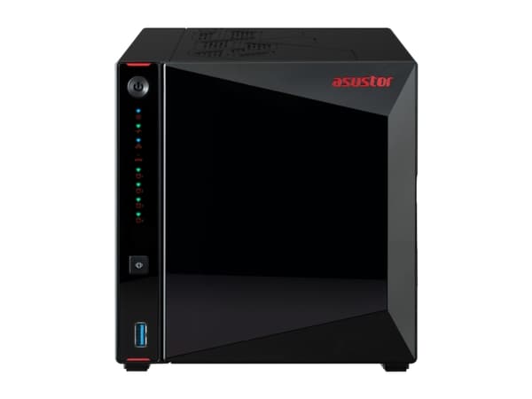 Asustor AS5404T, NAS, Intel® Celeron®, N5105, Sortera Svart