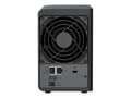 Miniatyrbild 4 av 5: Synology Disk Station DS224+ - NAS-server - RAID RAID 0, 1, JBOD - RAM 2 GB - Gigabit Ethernet - iSCSI support
