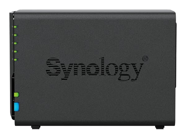 Synology Disk Station DS224+ - NAS-server - RAID RAID 0, 1, JBOD - RAM 2 GB - Gigabit Ethernet - iSCSI support