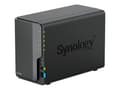 Miniatyrbild 1 av 5: Synology Disk Station DS224+ - NAS-server - RAID RAID 0, 1, JBOD - RAM 2 GB - Gigabit Ethernet - iSCSI support