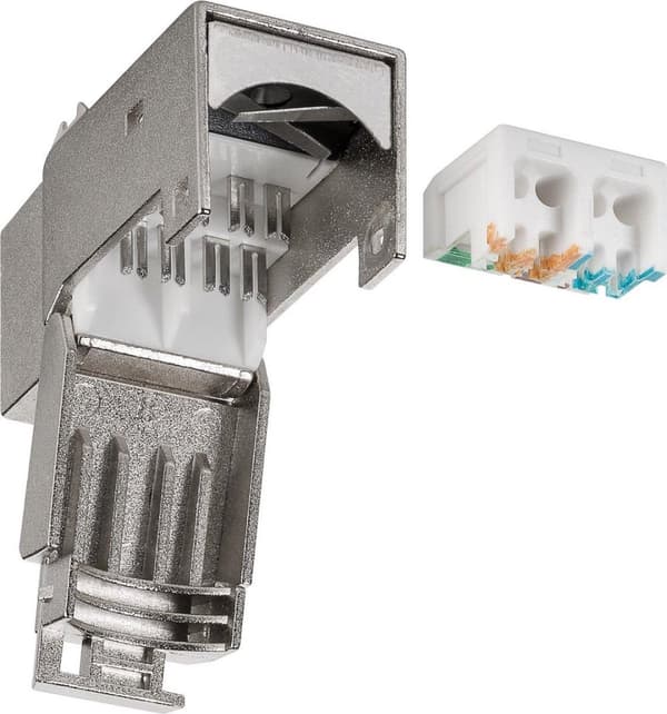 DS-IT CAT6 STP Keystone netværksstik - værktøjsløs (DS-KC-STP6-TL)
