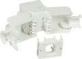 Miniatyrbillede 1 af 6: DS-IT LogiLink KeystonJack RJ45 Cat.6A 10G Uafskærmet 180° værktøjsfri slank type - Modulær input - RJ-45 (DS-KC-UTP6A-TL-W)