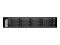 Miniatyrbild 4 av 5: QNAP 12+6 Bay 2U NAS Intel Xeon D-1622 4cores/8threads 3.2GHz processor 32GB ECC DDR4 6x2.5inch 12x3.5inch SATA