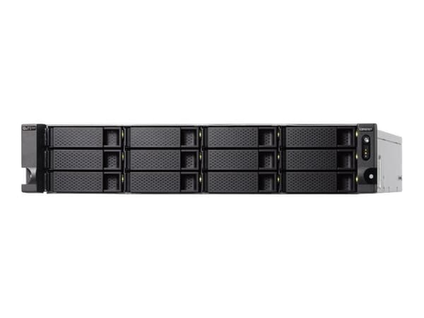 QNAP 12+6 Bay 2U NAS Intel Xeon D-1622 4cores/8threads 3.2GHz processor 32GB ECC DDR4 6x2.5inch 12x3.5inch SATA