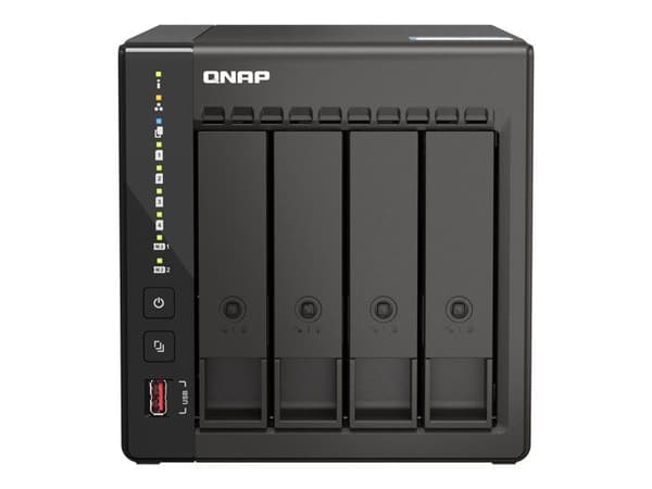 NAS-server - Qnap - TS-453E-8G - 4 fack - 8 GB RAM - 2.5GbE